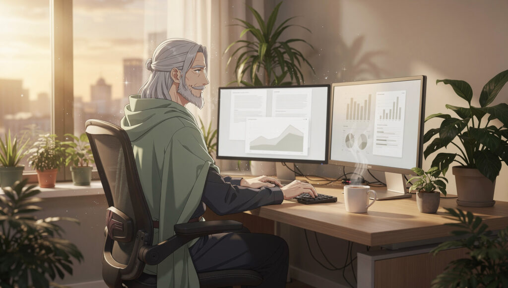 満員電車で消耗するINFJへ。フルリモートで「静寂」を手に入れる戦略