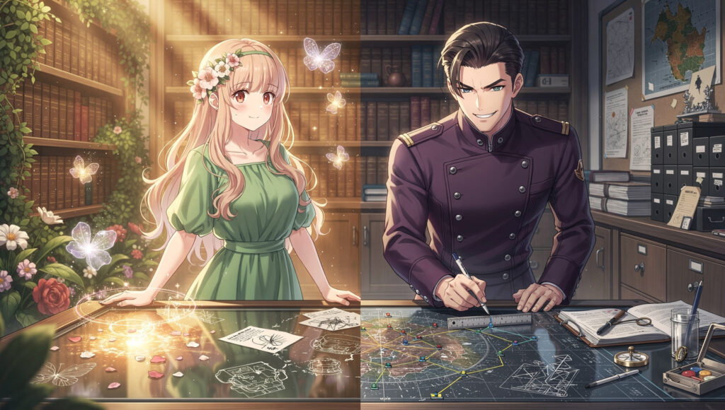 INFP女性とENTJ男性